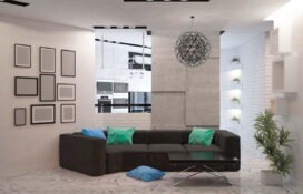 интерьер современной гостинной