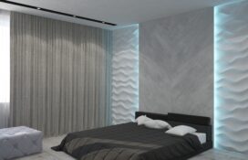 стиль минимализм в спальне