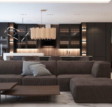 Дизайн Пентхауса в ЖК «АртХолл» 230 м