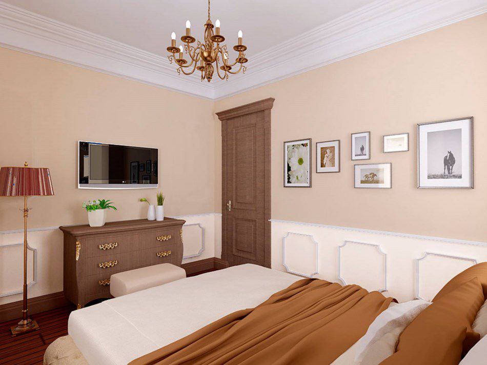 дизайн интерьера маленькой спальни