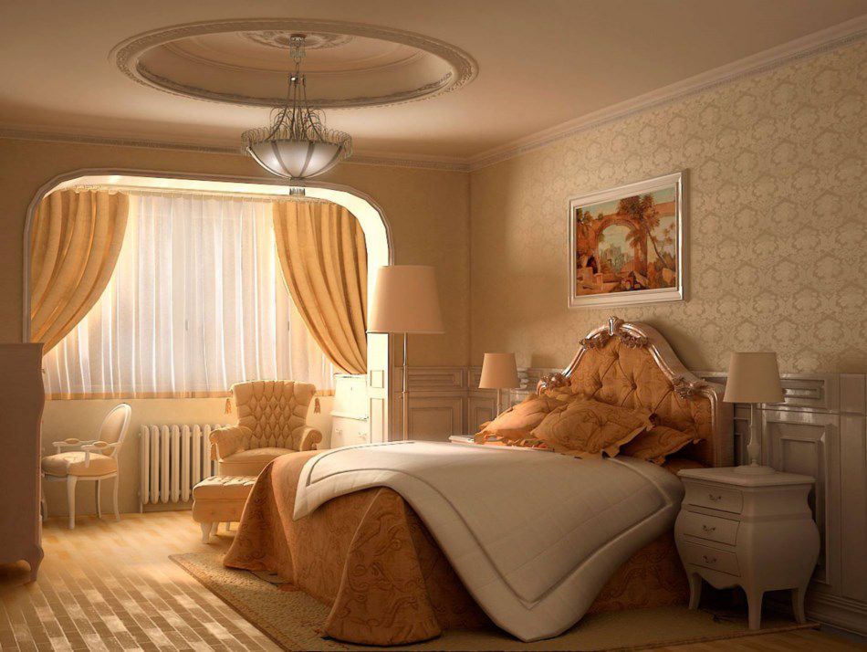 Дизайн спальни в маленькой квартире
