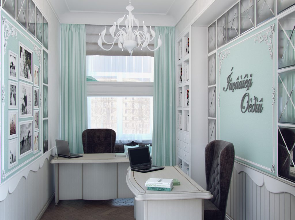 дизайн кабинета в доме
