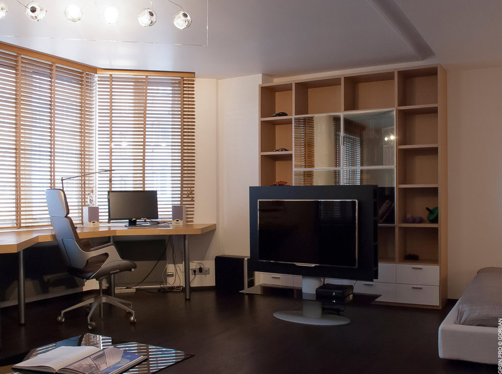 дизайн кабинета в офисе