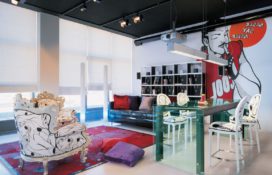 поп арт в интерьере квартиры